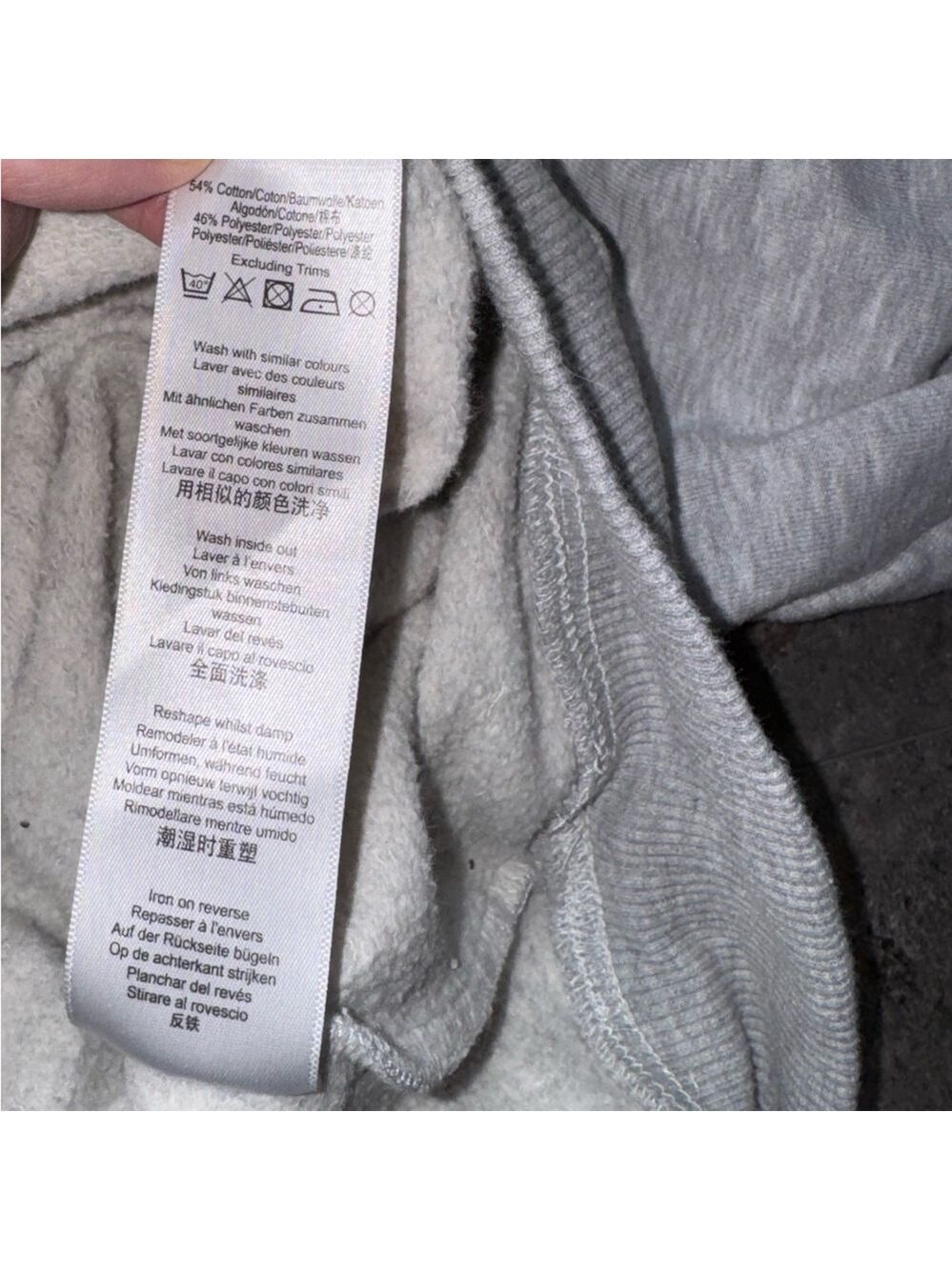 New Girl Order Gray Graphic Hoodie Size 20 / XXL - Picture 8 of 8